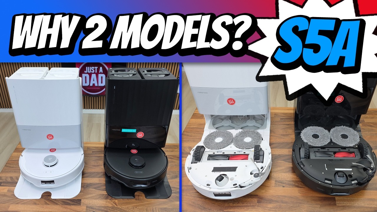Roborock Qrevo Edge vs Edge S5A Robot Vacuum and Mop COMPARISON With & Without Camera for Privacy