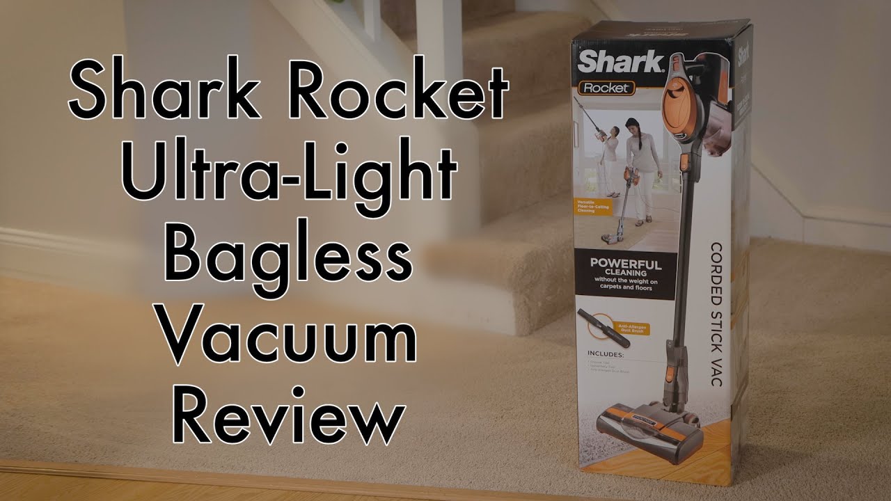 Shark Rocket Ultra-Light Bagless Vacuum Review - best corded stick vacuum?