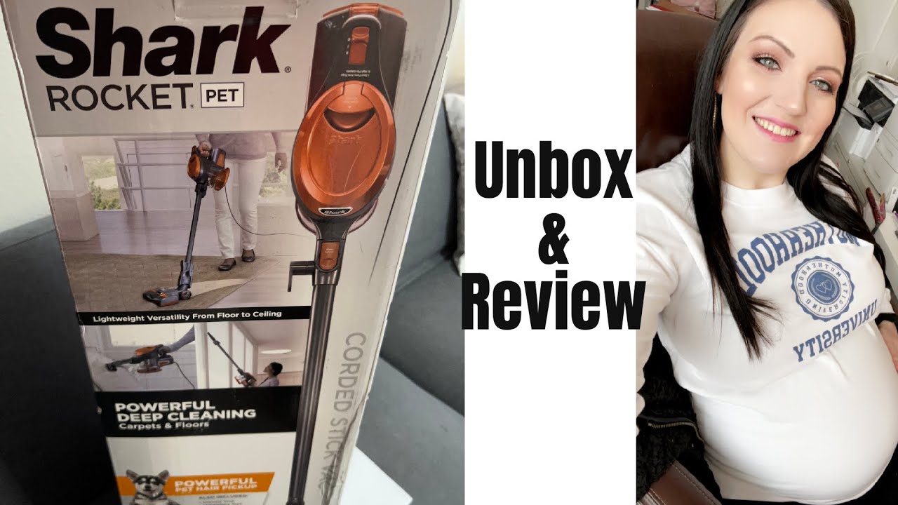 Shark Rocket Pet Corded Stick Vacuum // Unboxing & Review