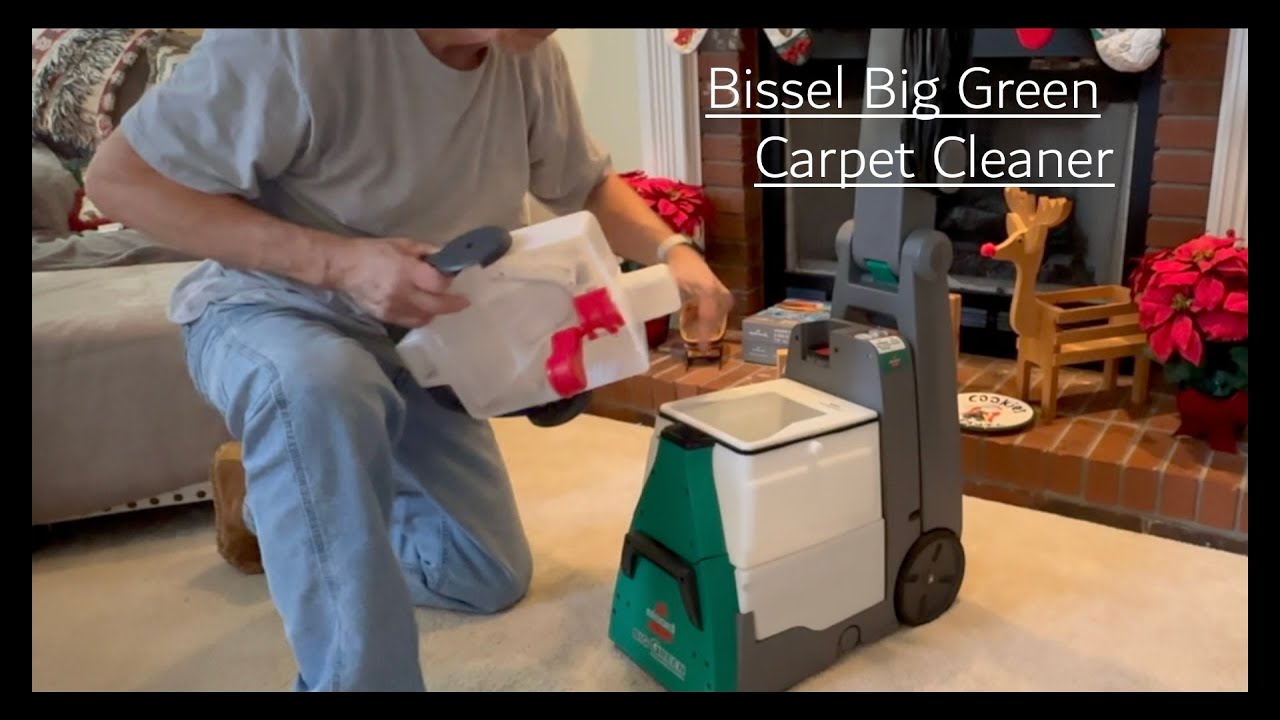 Bissell Big Green Carpet Cleaner Review