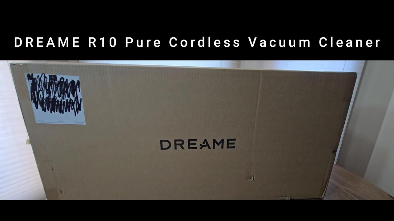 DREAME R10 Pure Cordless Vacuum Cleaner (EPISODE 4926) Amazon Unboxing Video