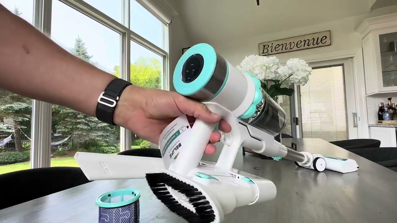 Belife BVC11 Cordless Vacuum Cleaner, 25Kpa 380W Brushless Stick Vacuum Review