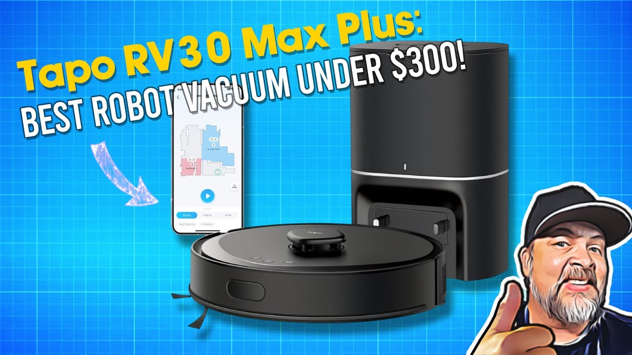 AWESOME Tapo RV30 Max Plus Robot Vacuum!