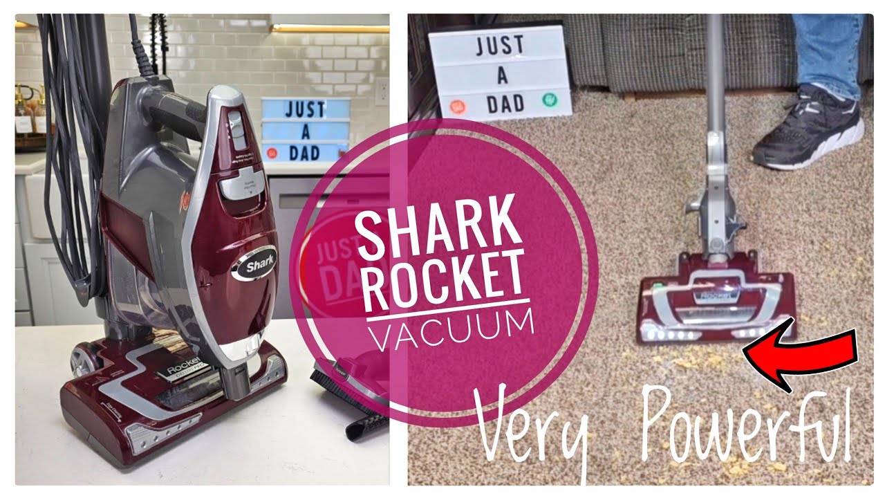 Shark Rocket Deluxe Pro Corded Stick Vacuum Review I Love It! Very Lightweight & Powerful