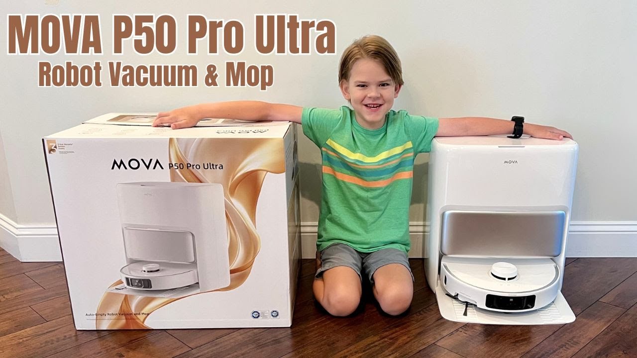Mova P50 Pro Ultra Robot Vacuum & Mop Review!