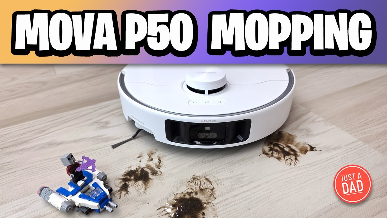 MOVA P50 Pro Ultra Robot Vacuum and Mop Review - How well does it mop the muddy paw prints?