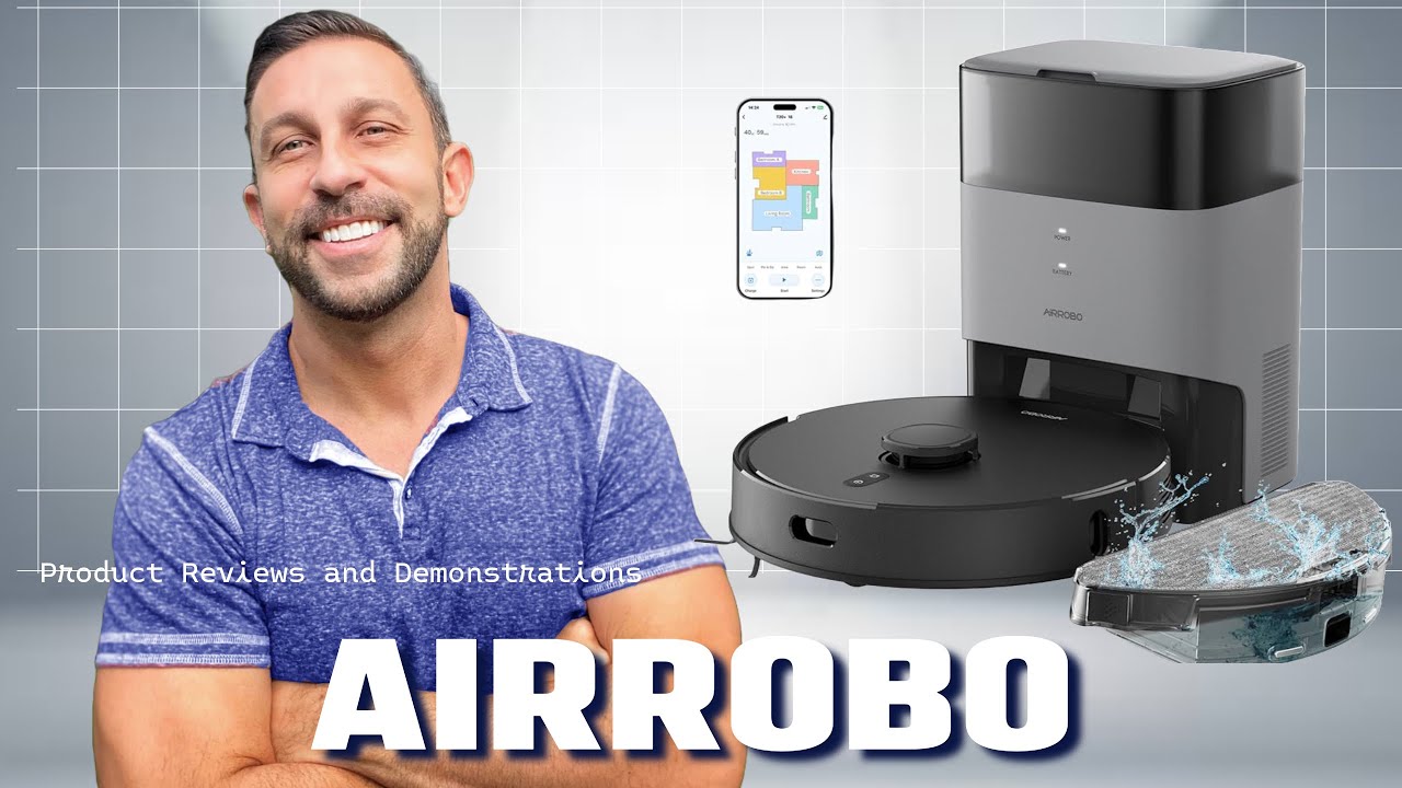 AIRROBO T20+ Robot Vacuum and Mop Combo