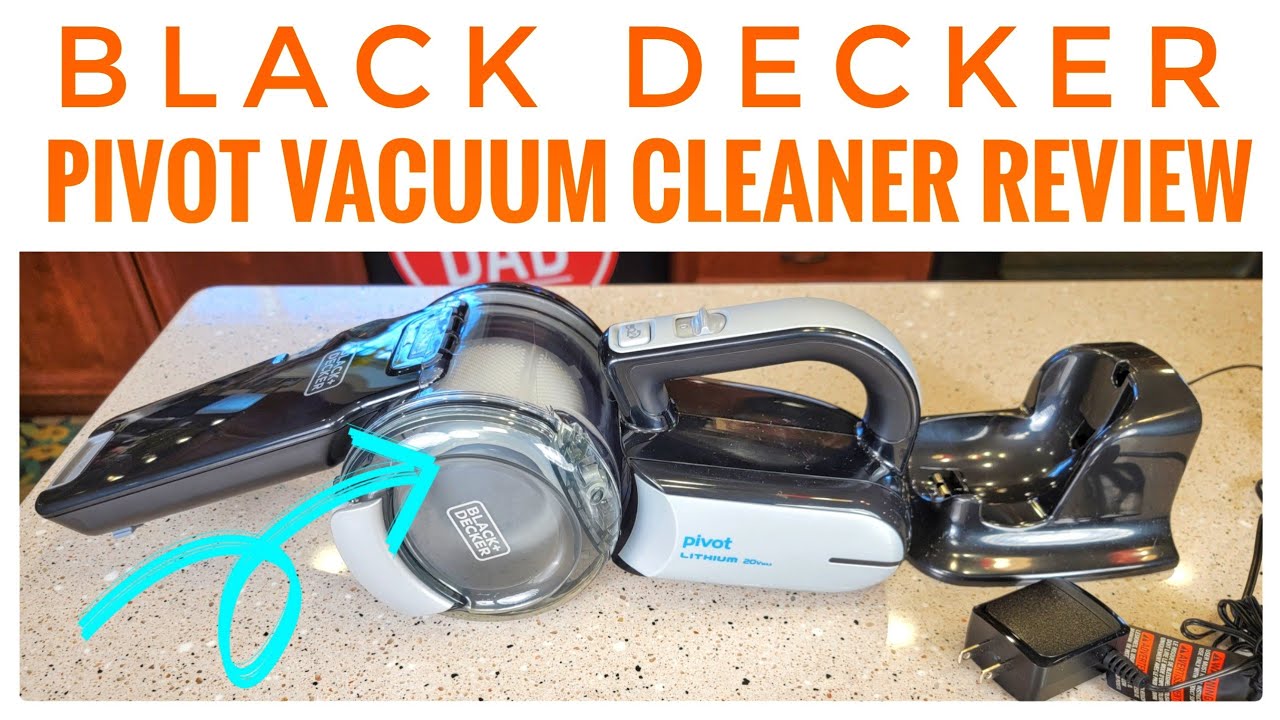 Black Decker 20V Max Pivot Cordless Vacuum Cleaner Review
