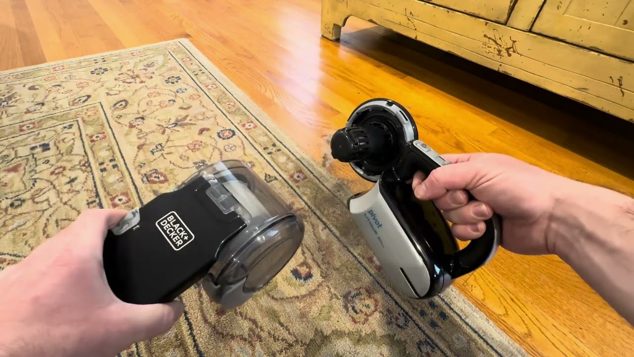 BLACK+DECKER dustbuster PIVOT VAC Cordless Handheld Vacuum Review