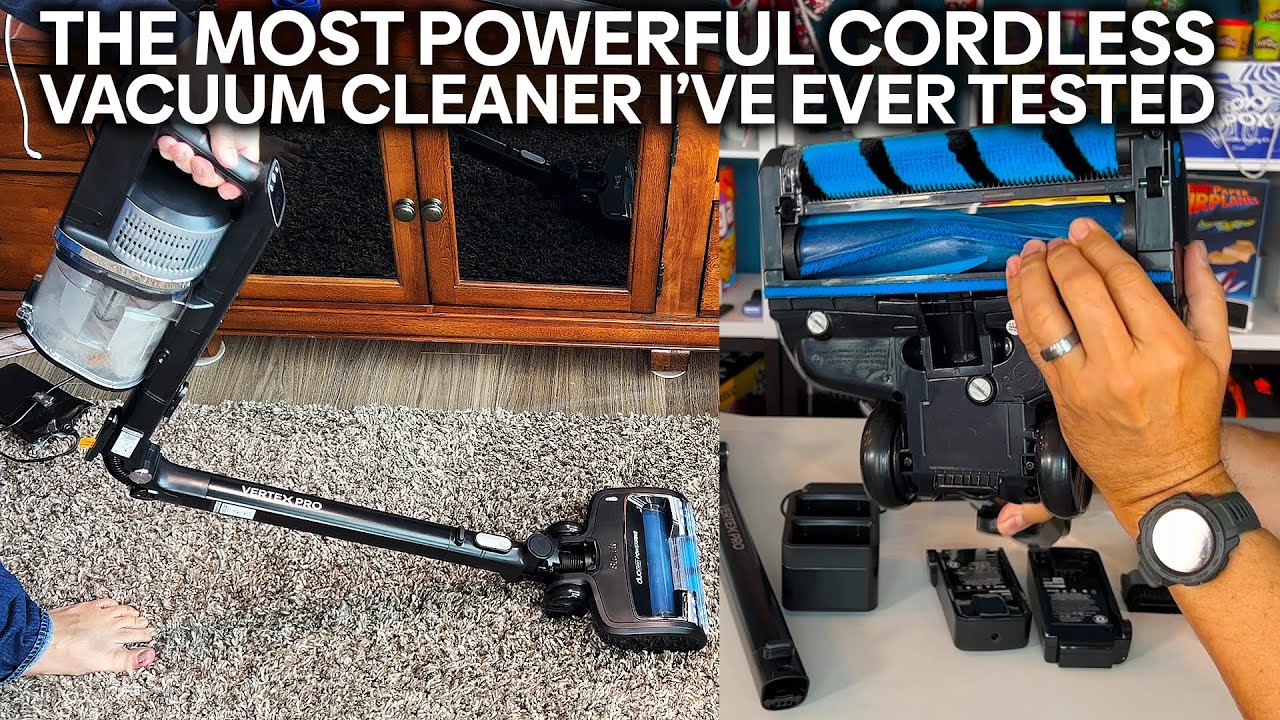 Shark IZ682H Vertex Pro Cordless Vacuum Cleaner Review - YouTube