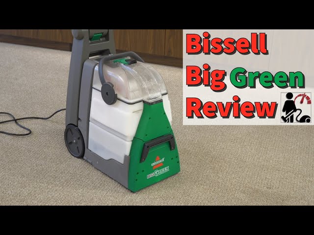 Bissell Big Green Machine Carpet Cleaner Review