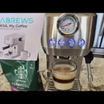 Casabrews 3700GENSE Espresso Coffee Machine 20 Bar Compact Espresso Maker With Milk Frother