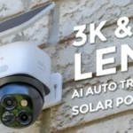 eufy SoloCam S340 Outdoor Security Camera - Dual Lens | AI Tracking | All Year Power