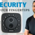 ULTRALOQ Bolt Fingerprint Smart Lock - Works with Apple Home!