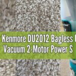 Review Kenmore DU2012 Bagless Upright Vacuum 2-Motor Power Suction Lightweight Carpet Cleaner with 1