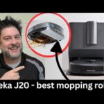 Eureka J20 BEST mopping robot vacuum. roller mop wheel