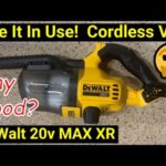 DeWalt Handheld 20V Cordless Vacuum DCV501HB ● See it in Action