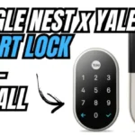 Google Nest x Yale Smart Door Lock Install - Lock and Unlock via the App!