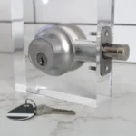 The Level Lock Plus offers the perks of a smart lock in a more discreet form