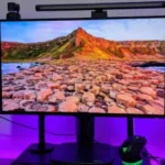 I've been gaming on Alienware's sharpest OLED monitor, and 4K has never looked so smooth