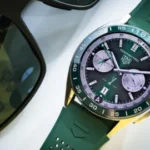 Hands-On: TAG Heuer Connected Calibre E4 Green Ceramic 45mm Smartwatch & VINGT SEPT Eyewear
