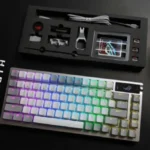 This ROG AZOTH Mechanical Keyboard Has An OLED Display!