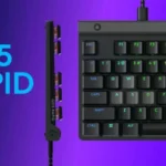 Logitech's G515 RAPID TKL is a low-profile keyboard with adjustable magnetic switches