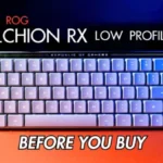 A FINE keyboard - ASUS ROG Falchion RX Gaming Keyboard Review | Before You Buy