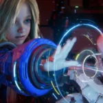 Pragmata’s blend of hacking and action makes for an explosive, multi-layered kind of combat I didn’t know I needed