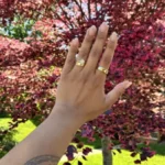 I just started testing the Oura Ring 5, and it's so thin I keep forgetting I'm wearing it